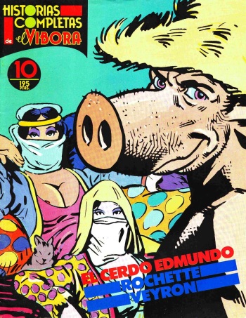 [Historias Completas de El Vibora] 10 El cerdo Edmundo [Spanish] cover