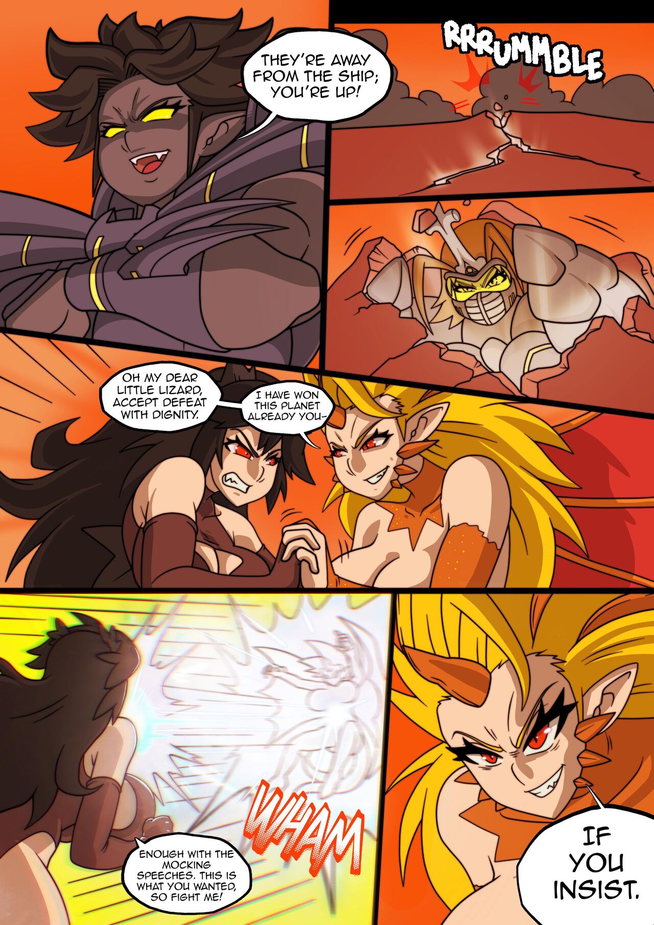 Kaiju Girls Chapter 9 page 6 full