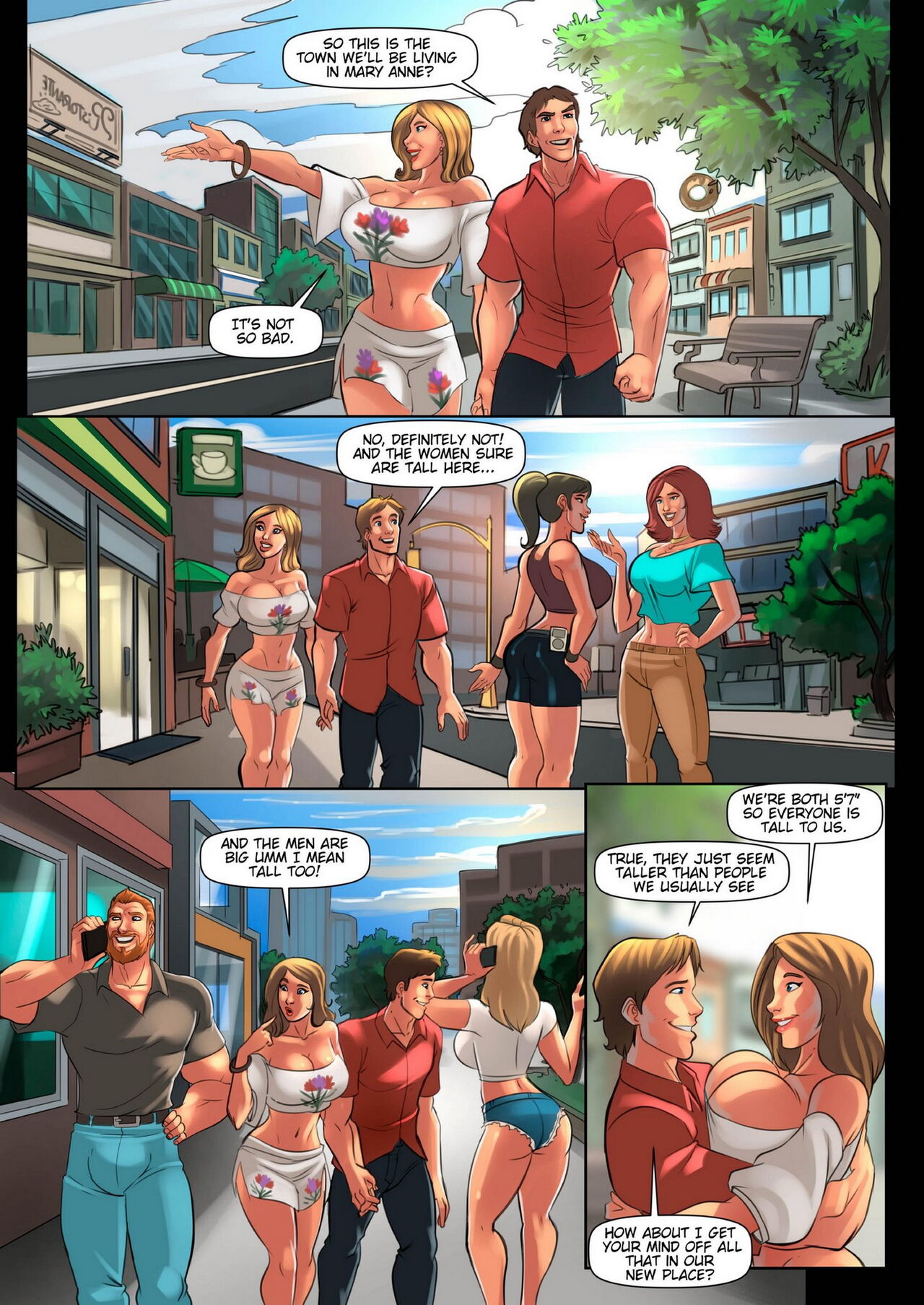 ZZZ Comics - Blooming With Size English page 1 full
