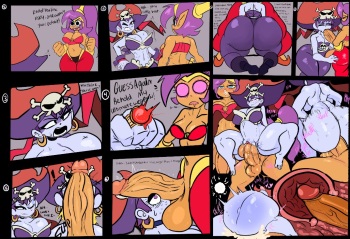 [Lemonadepikachu] Risky coming onto Shantae (Shantae) cover