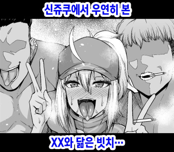 [Ankoman] Shinjuku de Mikaketa XX ni Yoku Nita Bitch... | 신쥬쿠에서 우연히 본 XX와 닮은 빗치… (Fate/Grand Order) [Korean] cover
