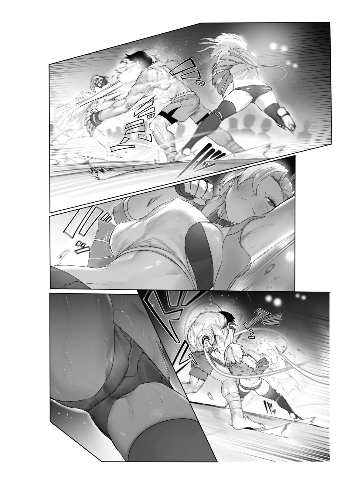 Kakutou Rape -Saikyou Shoujo Touka ga Okasareta Hi- page 10 full