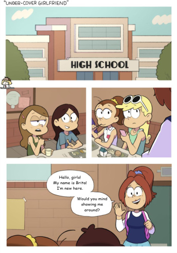[ta777371] Undercover Girlfriend (The Loud House) [English] cover