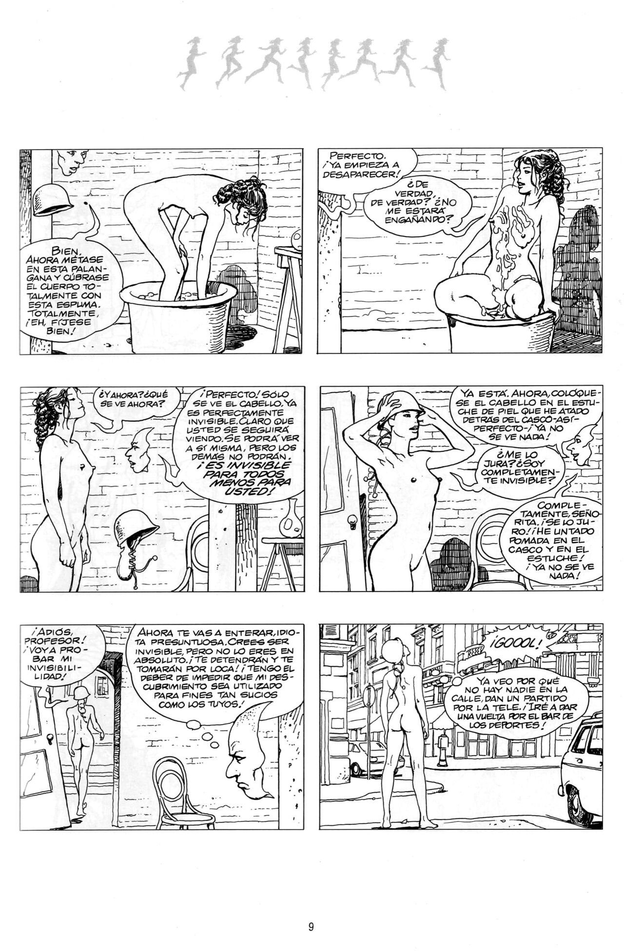 El perfume del invisible y Desnuda por la ciudad #2 page 11 full