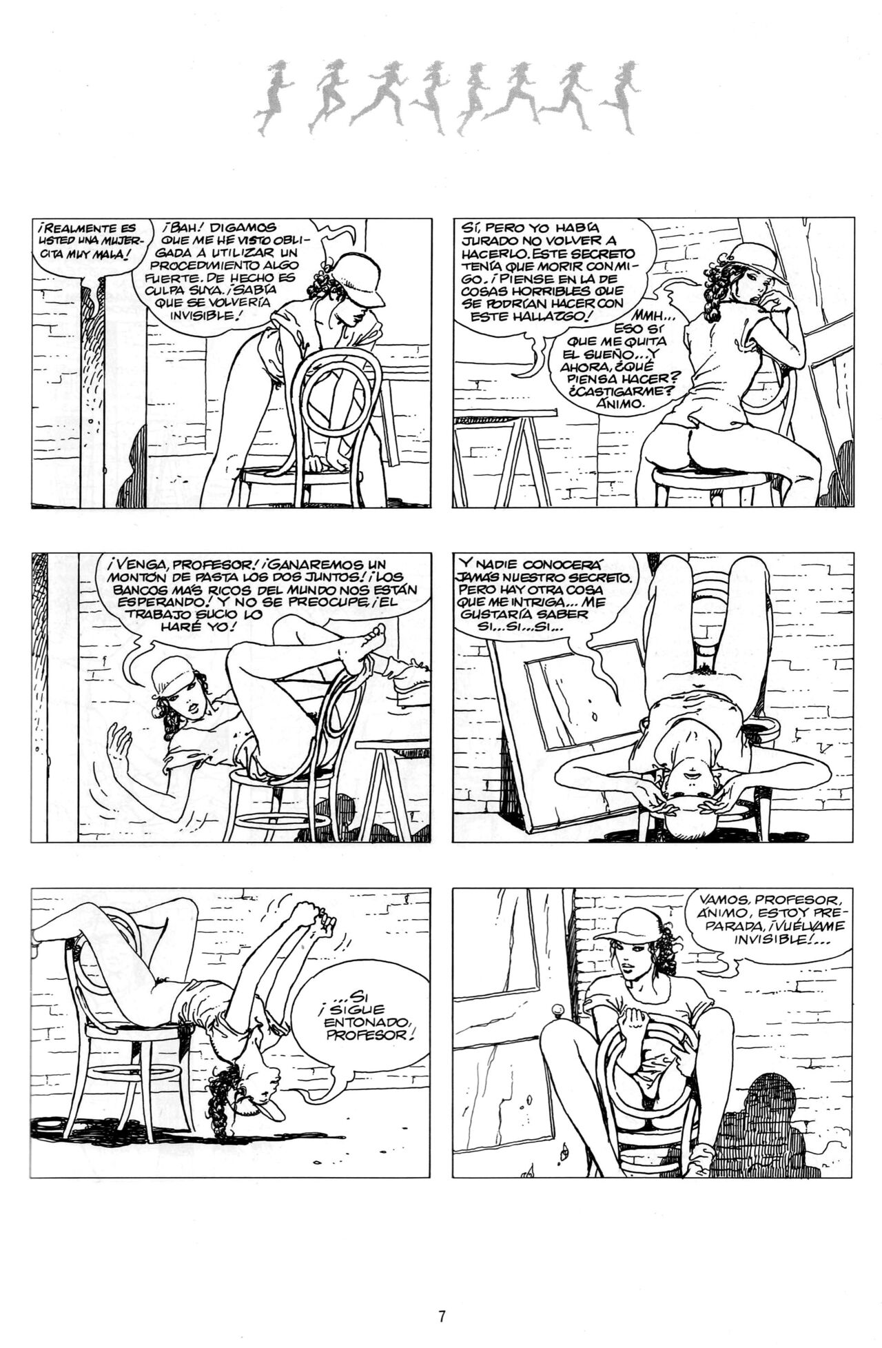 El perfume del invisible y Desnuda por la ciudad #2 page 9 full