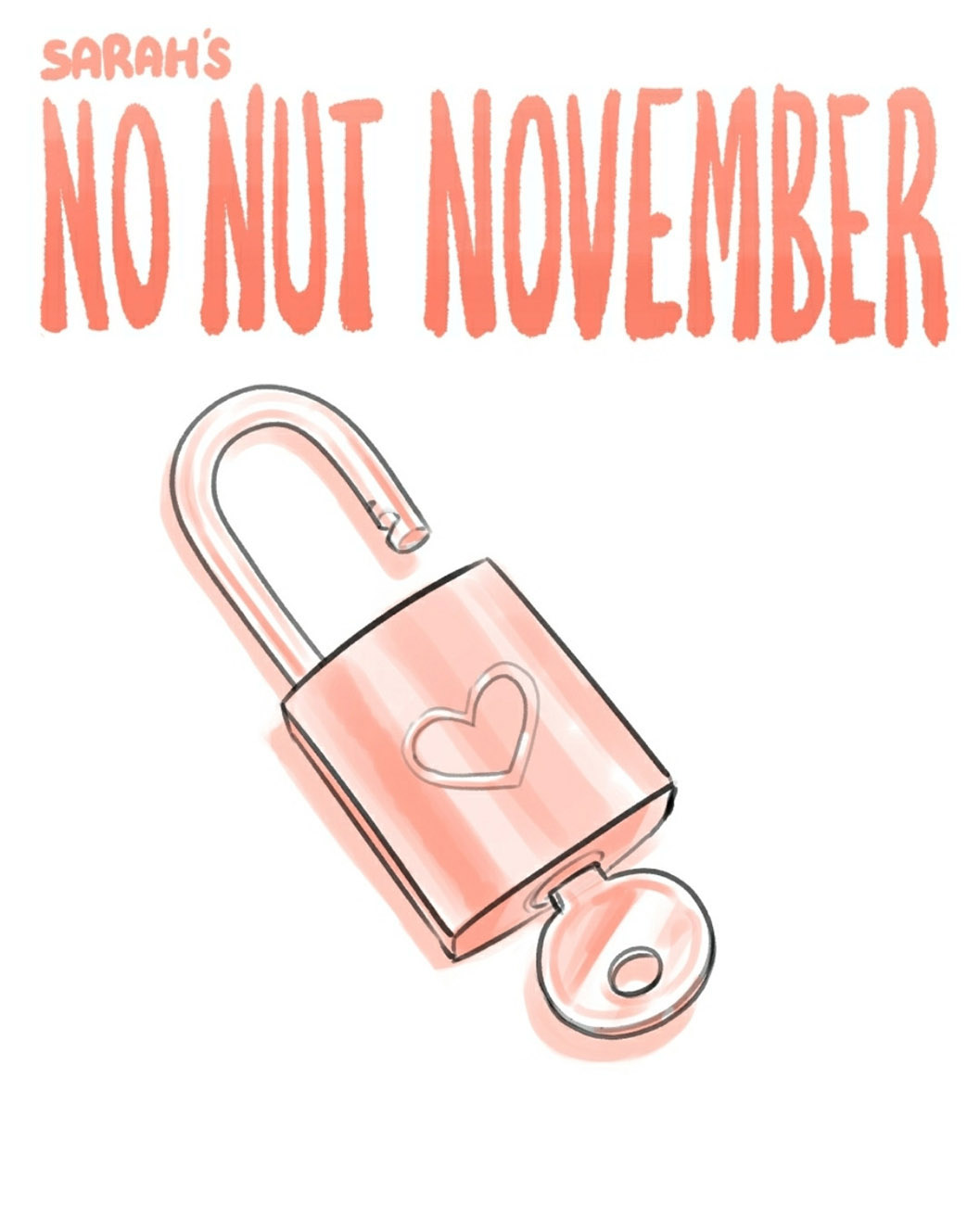 Sarah's No Nut November page 1 full