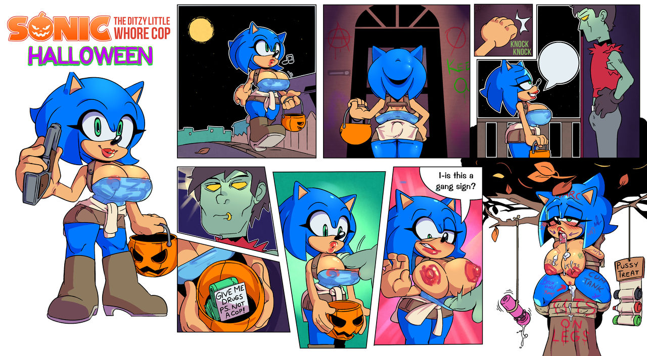 Sonic The Whore Cop page 11 full