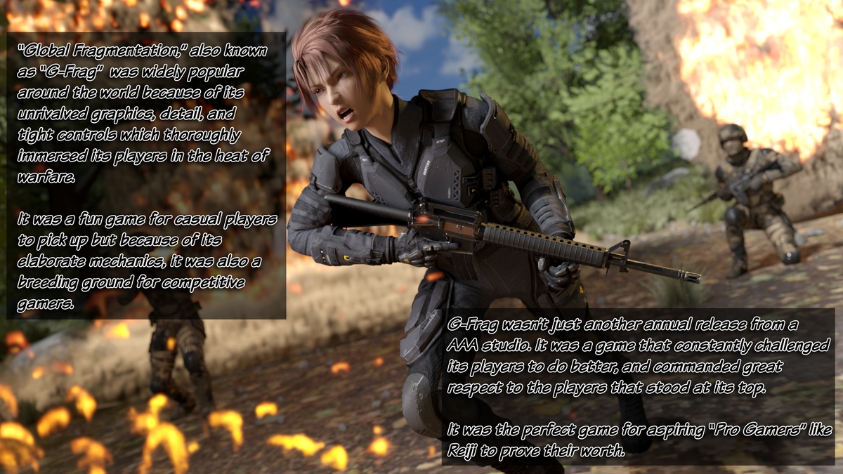Gamer Defeated and Humiliated by a Girl in a Miniskirt page 3 full