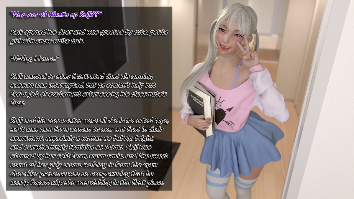 Gamer Defeated and Humiliated by a Girl in a Miniskirt page 6 full