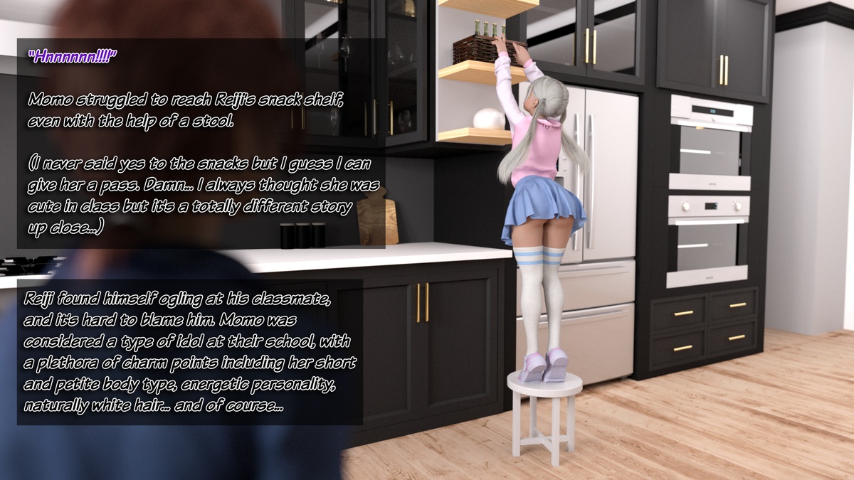 Gamer Defeated and Humiliated by a Girl in a Miniskirt page 8 full