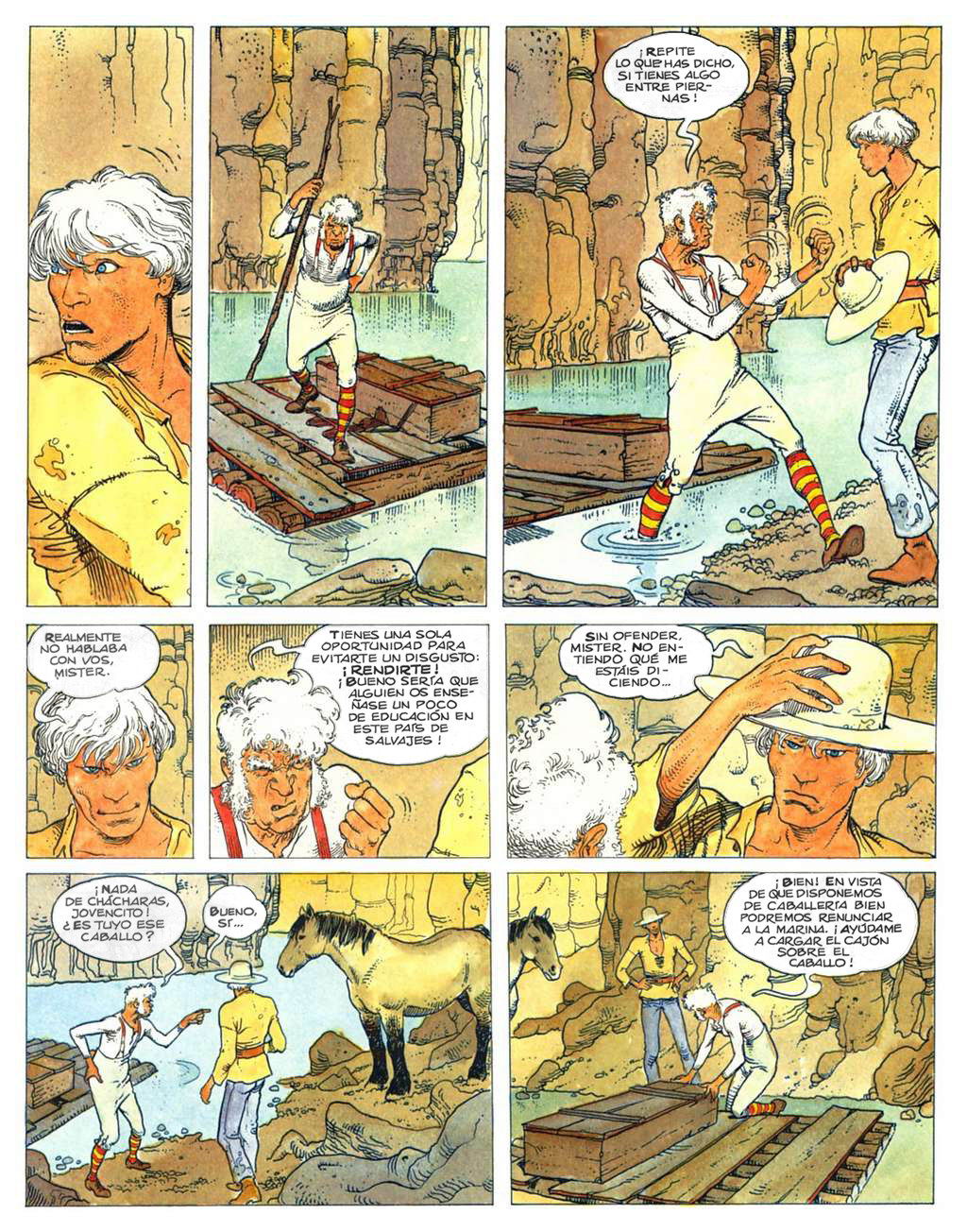 El hombre de papel: 4 dedos page 5 full