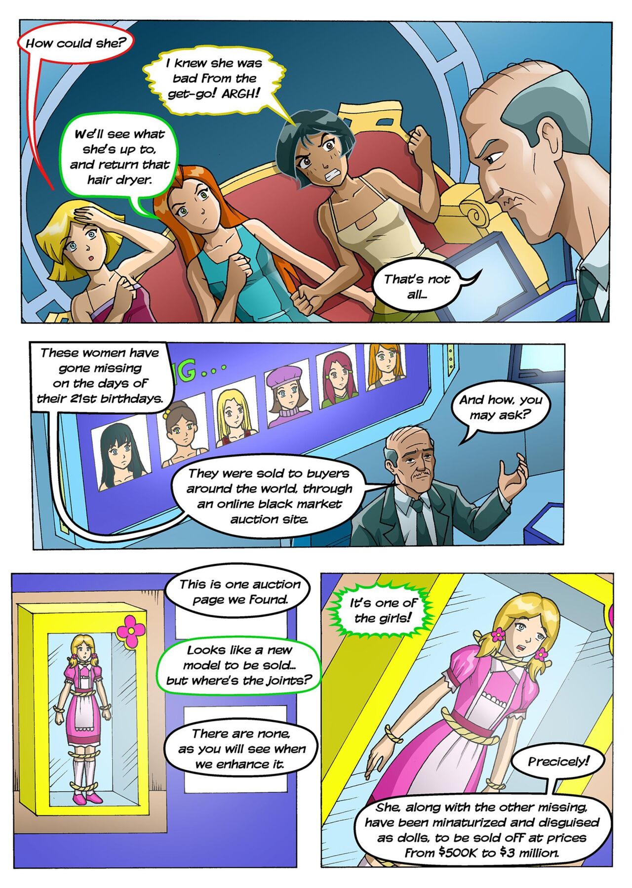 Totally Shrunk 1-3+Extras page 8 full