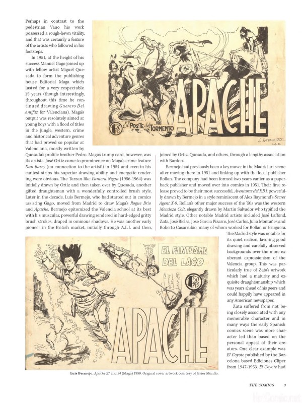 Masters Of Spanish Comic Book Art By David Roach page 10 full
