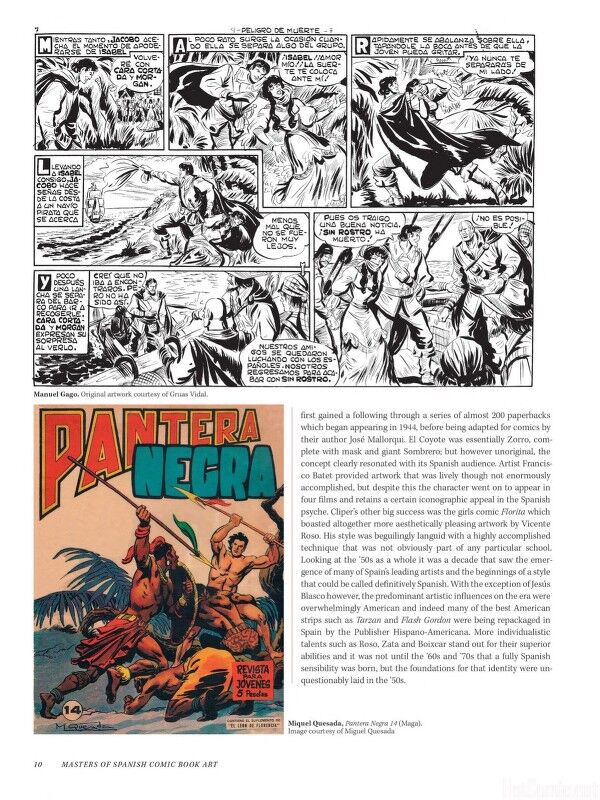 Masters Of Spanish Comic Book Art By David Roach page 11 full