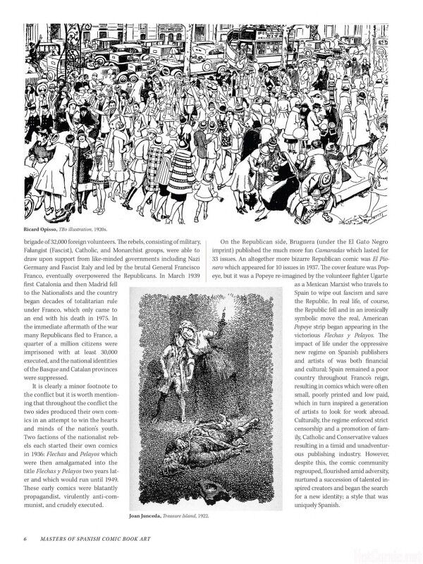 Masters Of Spanish Comic Book Art By David Roach page 7 full