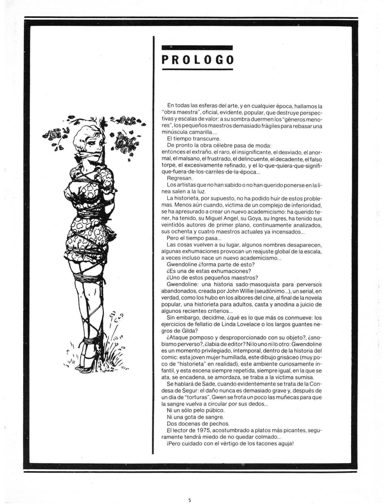 Die Abenteuer der Sweet Gwendoline / Las aventuras de Gwendoline page 7 full