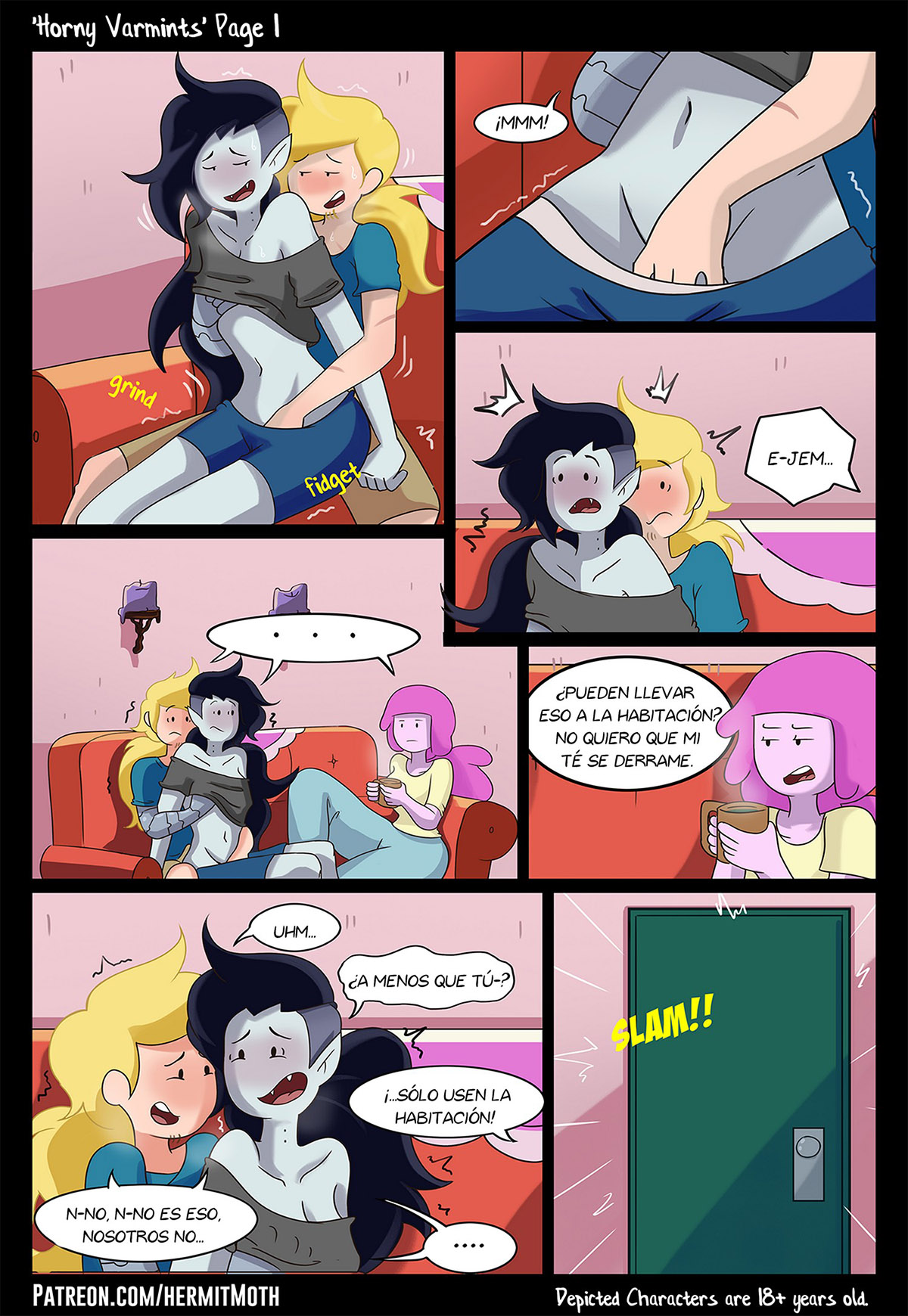 Horny Varmints page 1 full