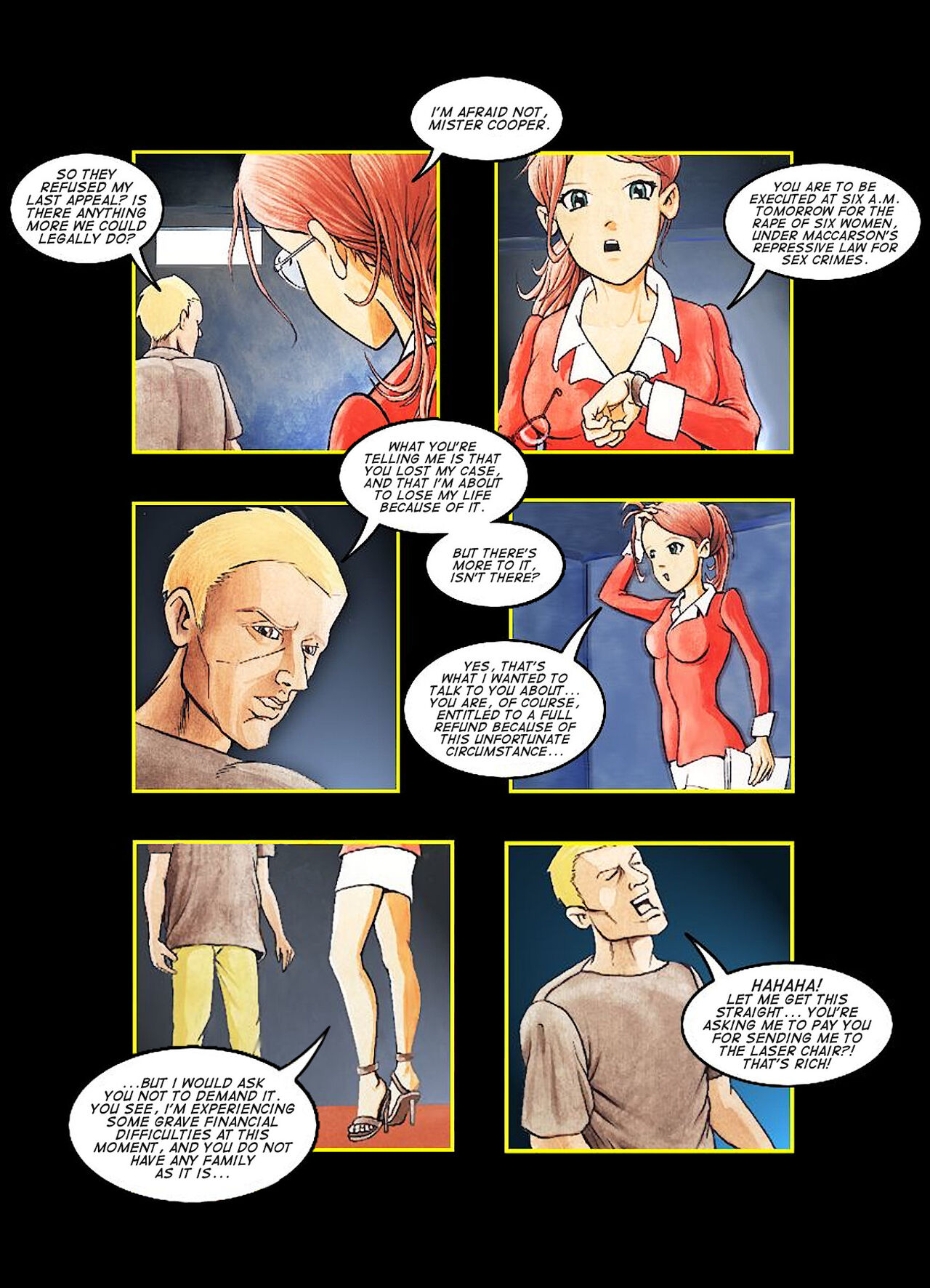 Justice For All #3 - Death Row page 2 full