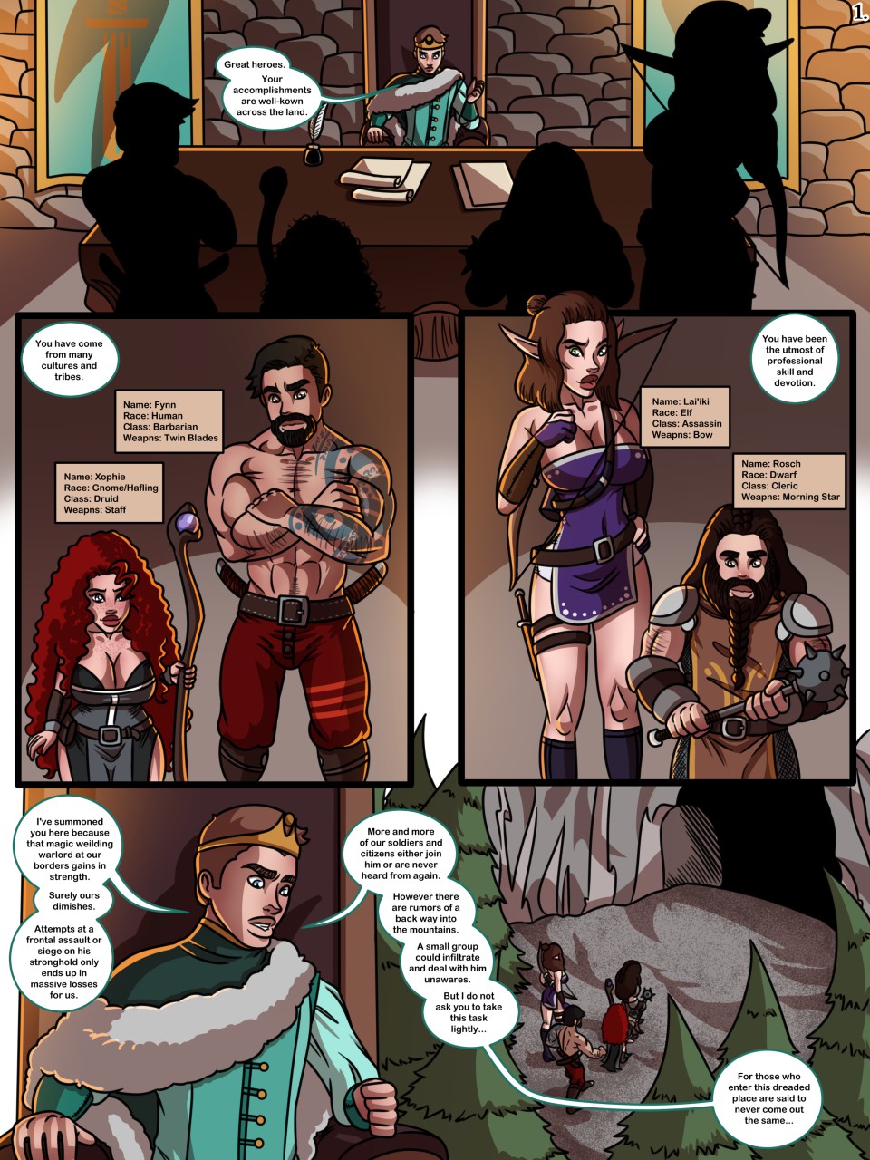 To Kill a Warlord page 1 full