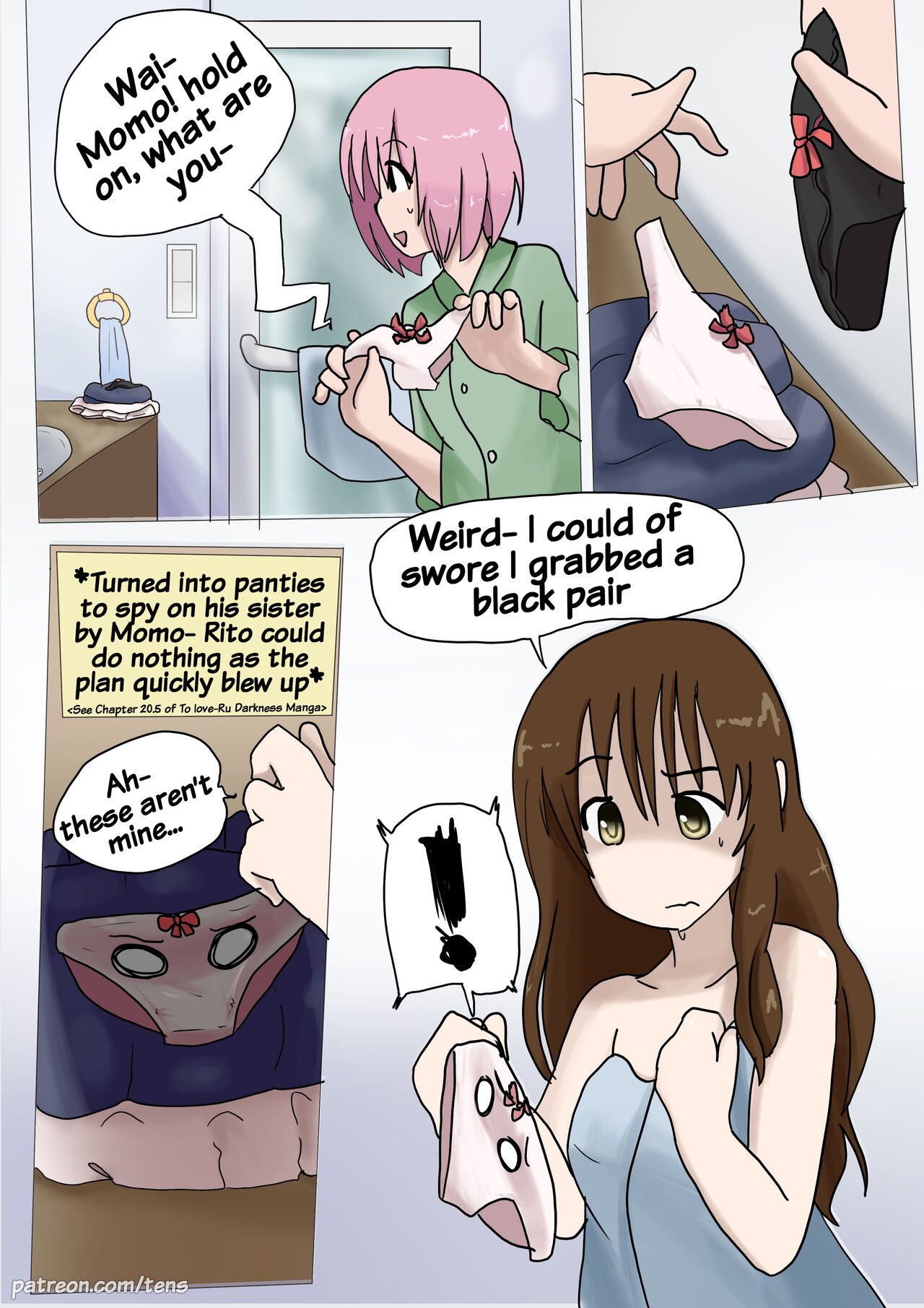 Momo's Panties page 1 full