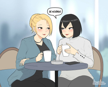 [Lewdua] Long Time Friends – Iris and Morgan [Spanish] cover