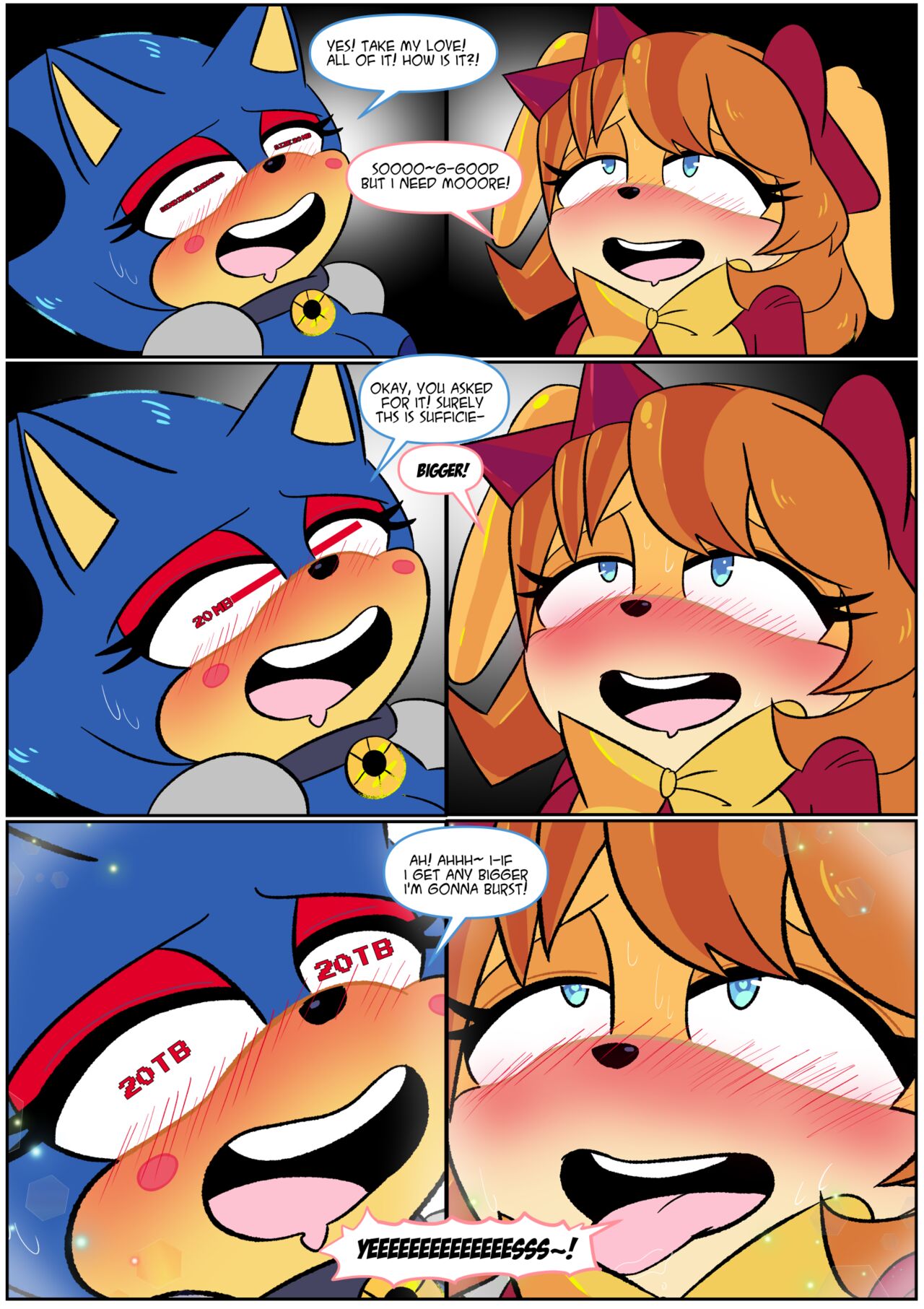 Gotta Girl Fast #4: Metal Sonic page 11 full