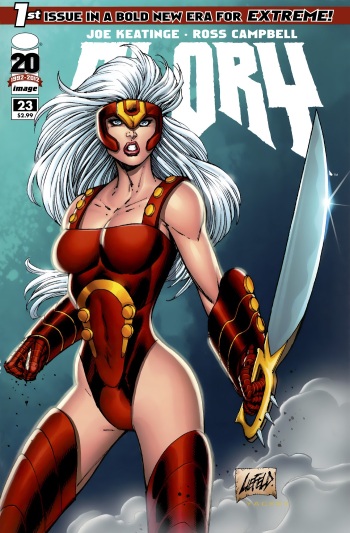 GLORY COMIC Artist  MOONcalfe - Sophie Campbell (CH 23-34) cover