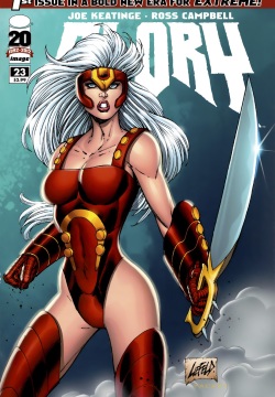 GLORY COMIC Artist  MOONcalfe - Sophie Campbell