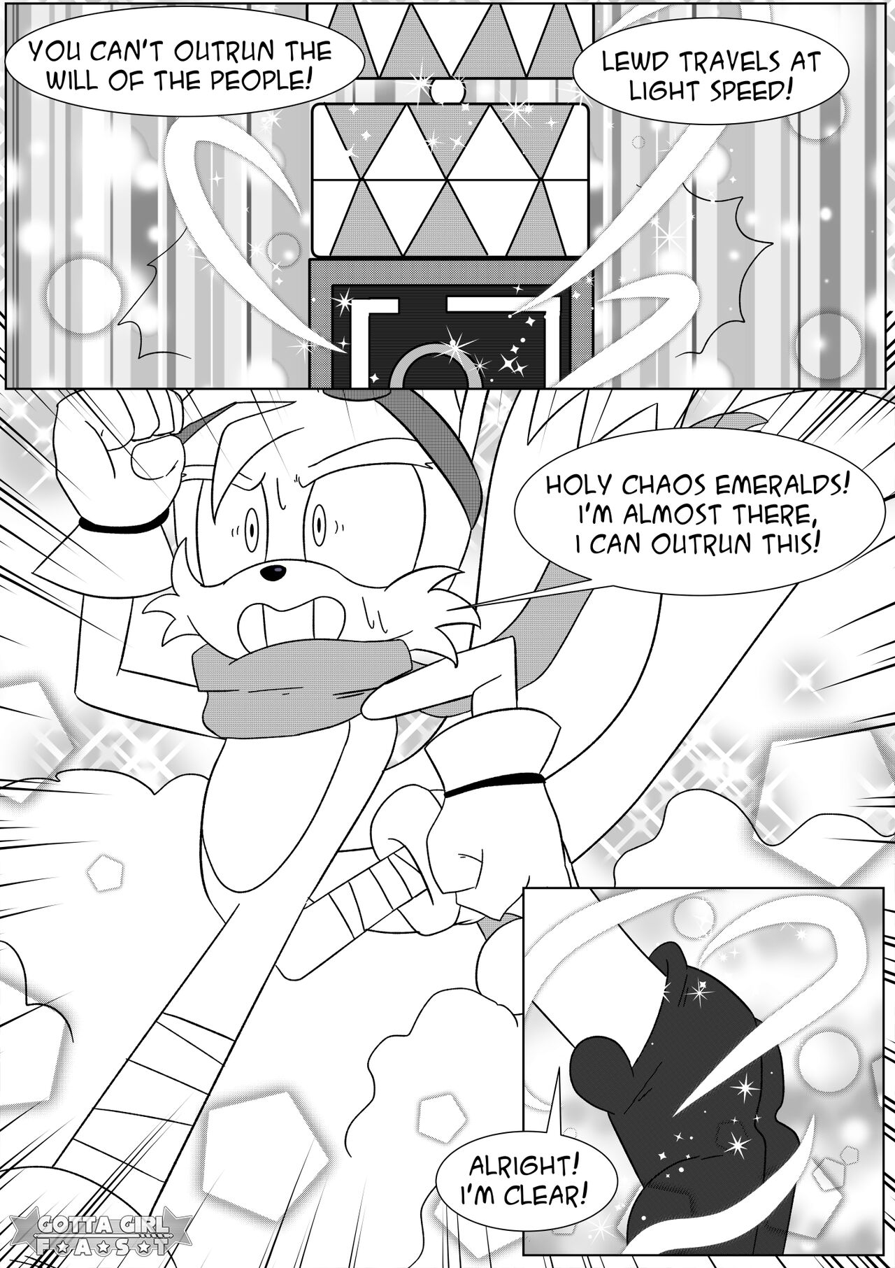 Gotta Girl Fast #3: Tails page 2 full