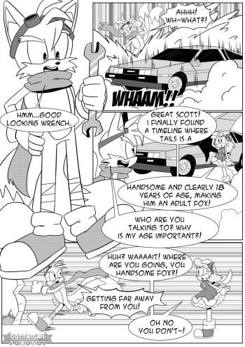[FluffyTG] Gotta Girl Fast #3: Tails cover