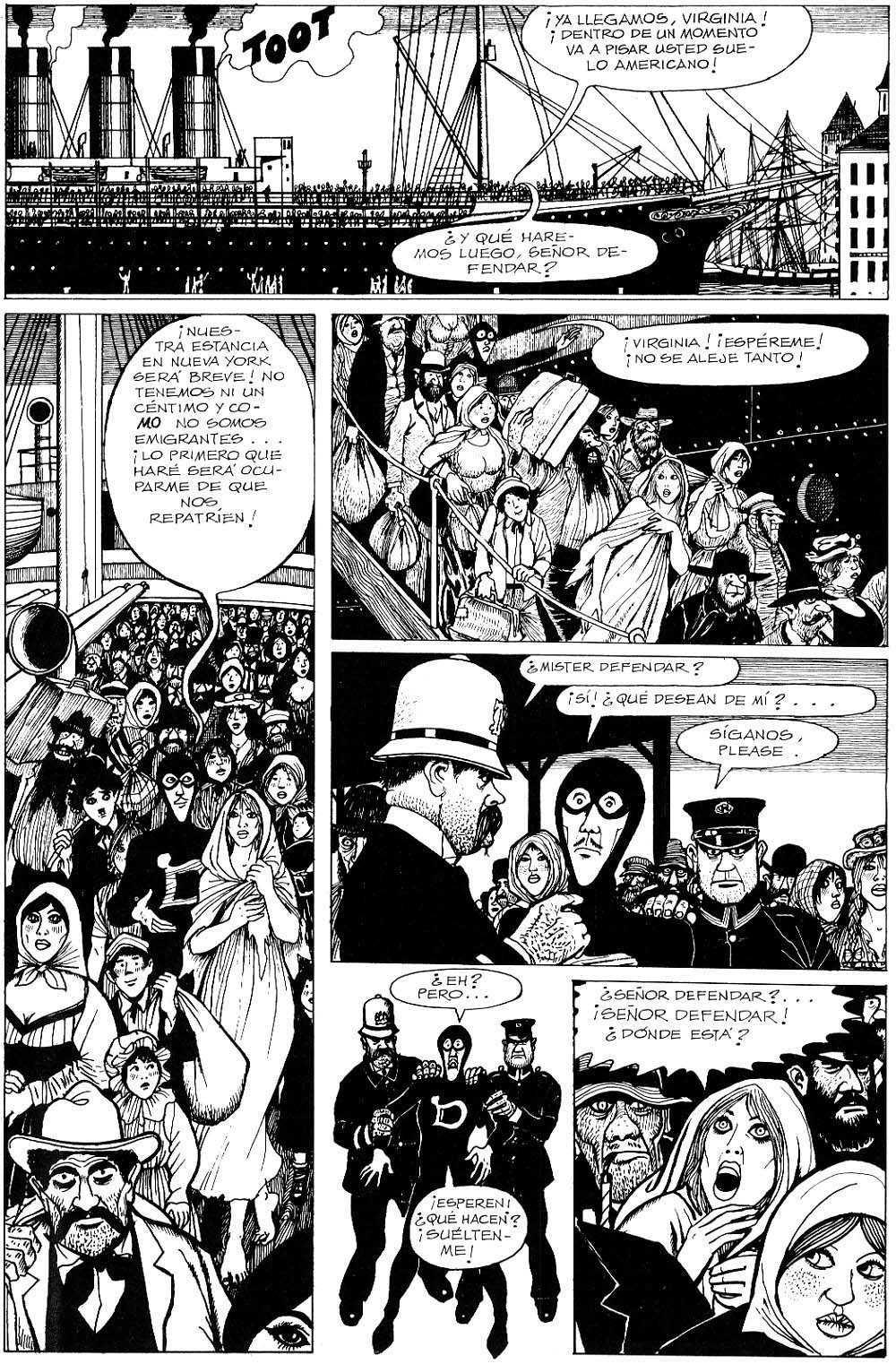 Las tribulaciones de Virginia 4 - Virginia en Nueva York page 8 full