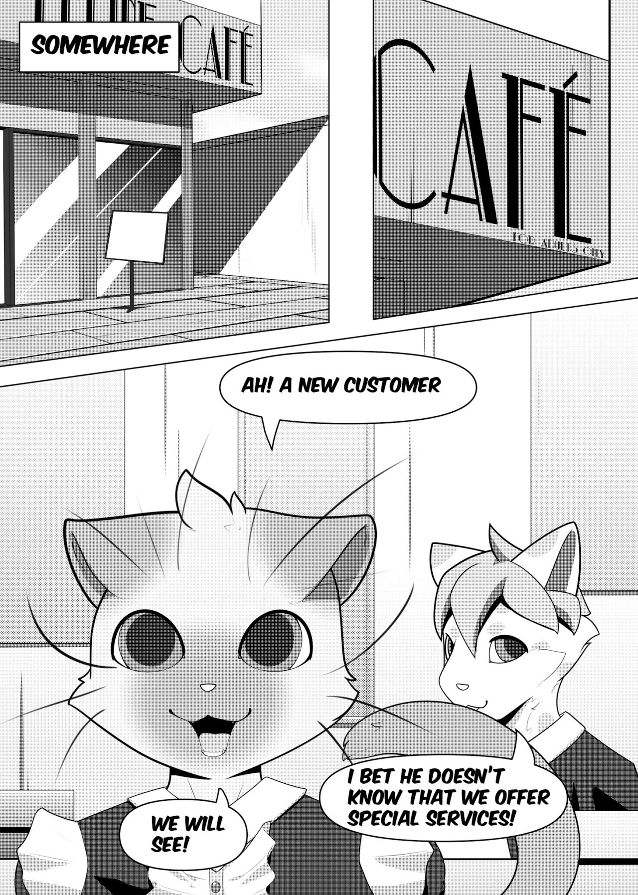 Feline Cafe page 4 full