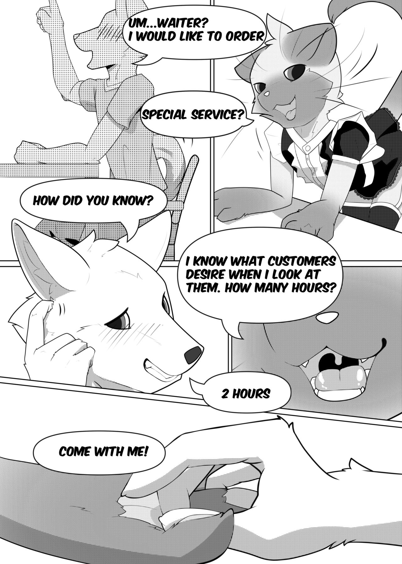 Feline Cafe page 8 full