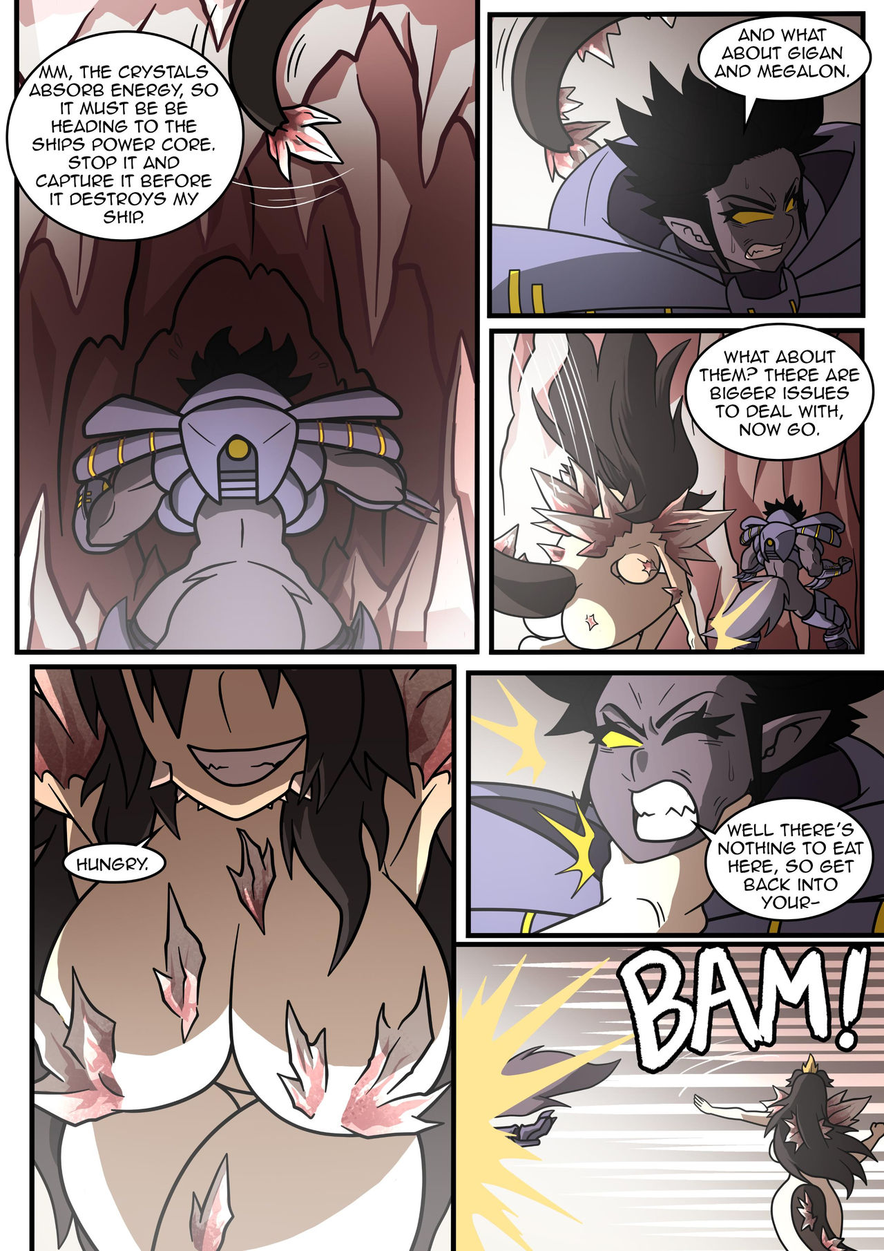 Kaiju Girls Chapter 4 page 11 full