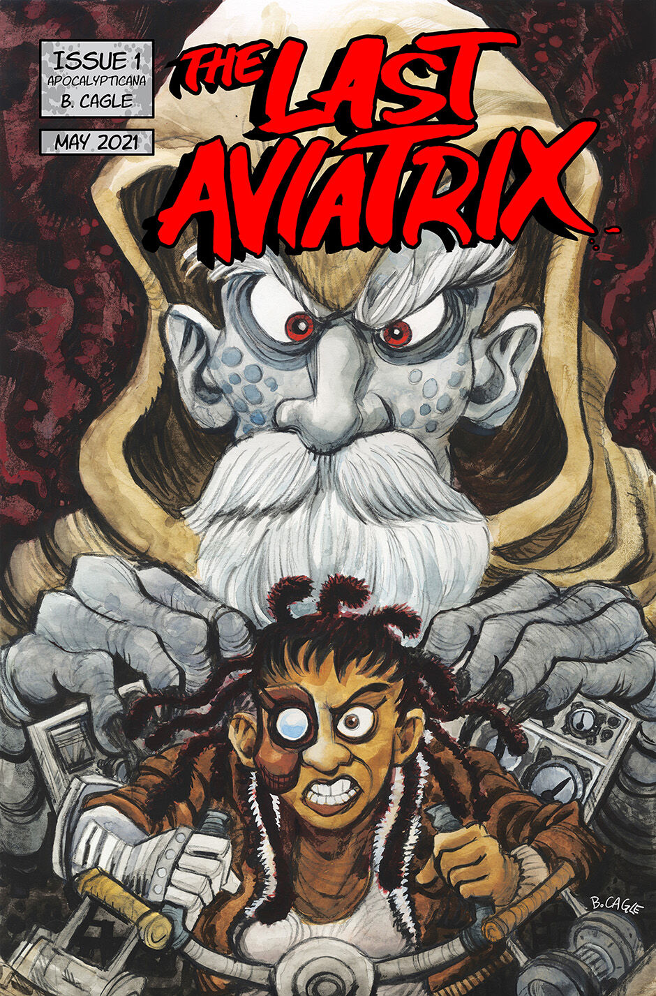 The Last Aviatrix Issue 1 by Buster Cagle page 1 full