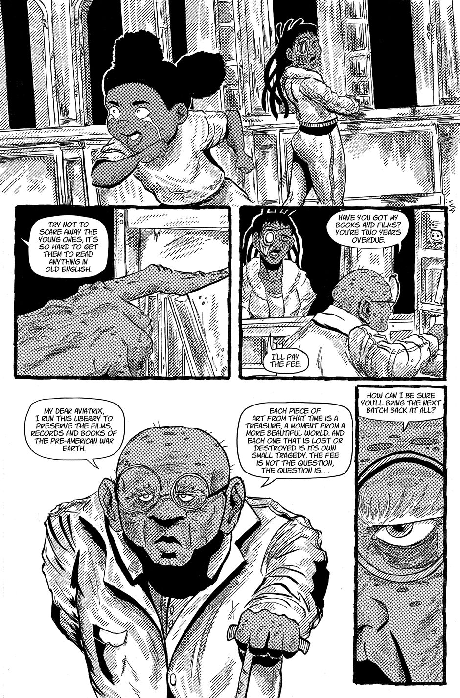 The Last Aviatrix Issue 1 by Buster Cagle page 10 full