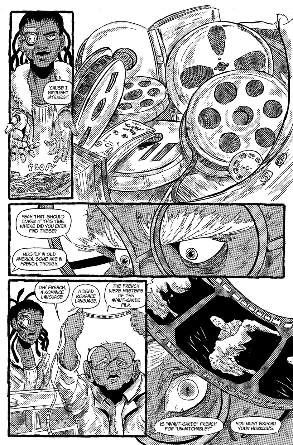 The Last Aviatrix Issue 1 by Buster Cagle page 11 full