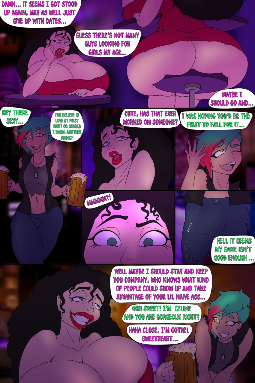 Mother Gothel and Celine page 2 full