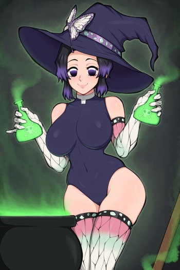 [Afrobull] Halloween Shinobu (Demon Slayer) cover
