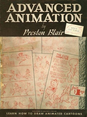 Advanced Animaton by Preston Blair cover