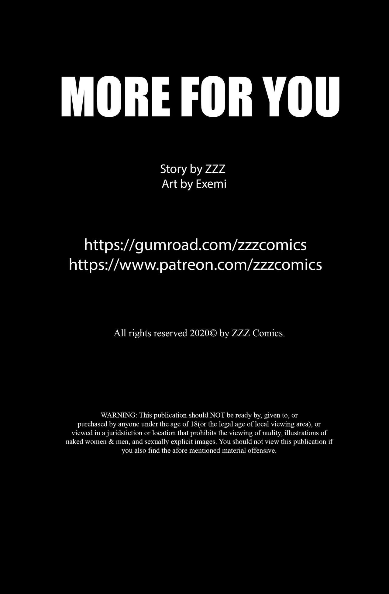 ZZZ Comics - More for you page 2 full