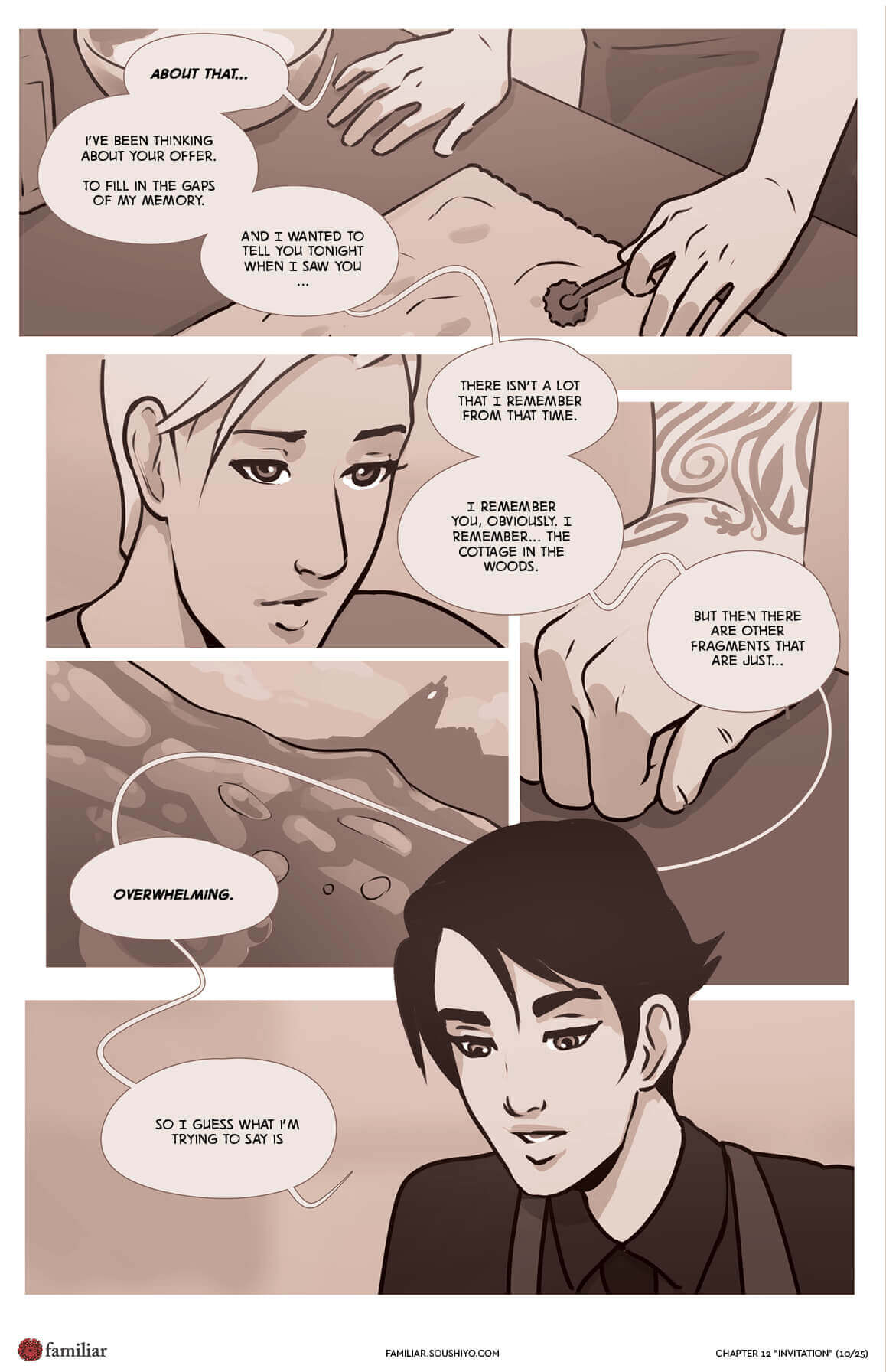 Familiar  - Act 2 - Chapter 12 - Invitation - english page 11 full