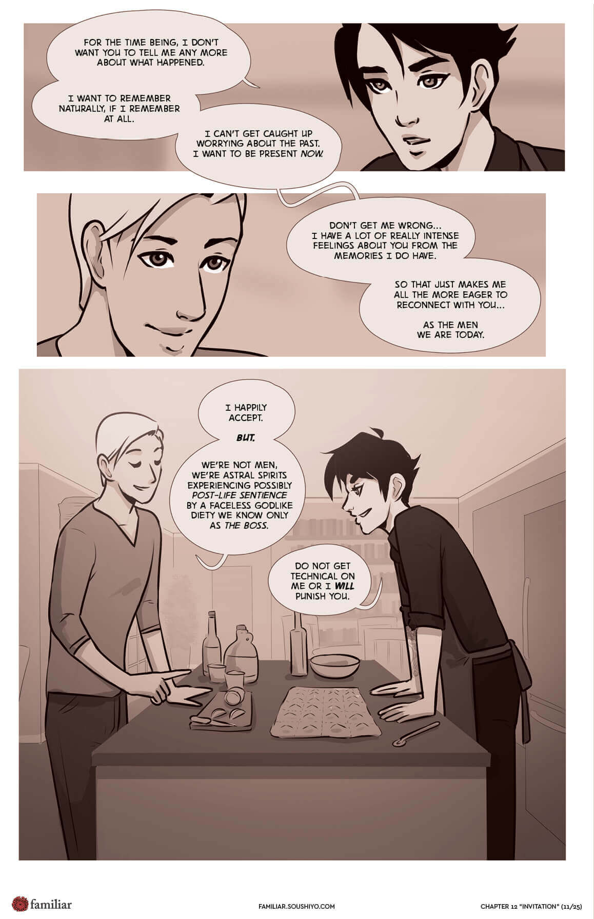 Familiar  - Act 2 - Chapter 12 - Invitation - english page 12 full