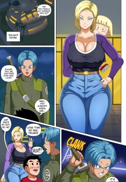 Android 18 and Trunks