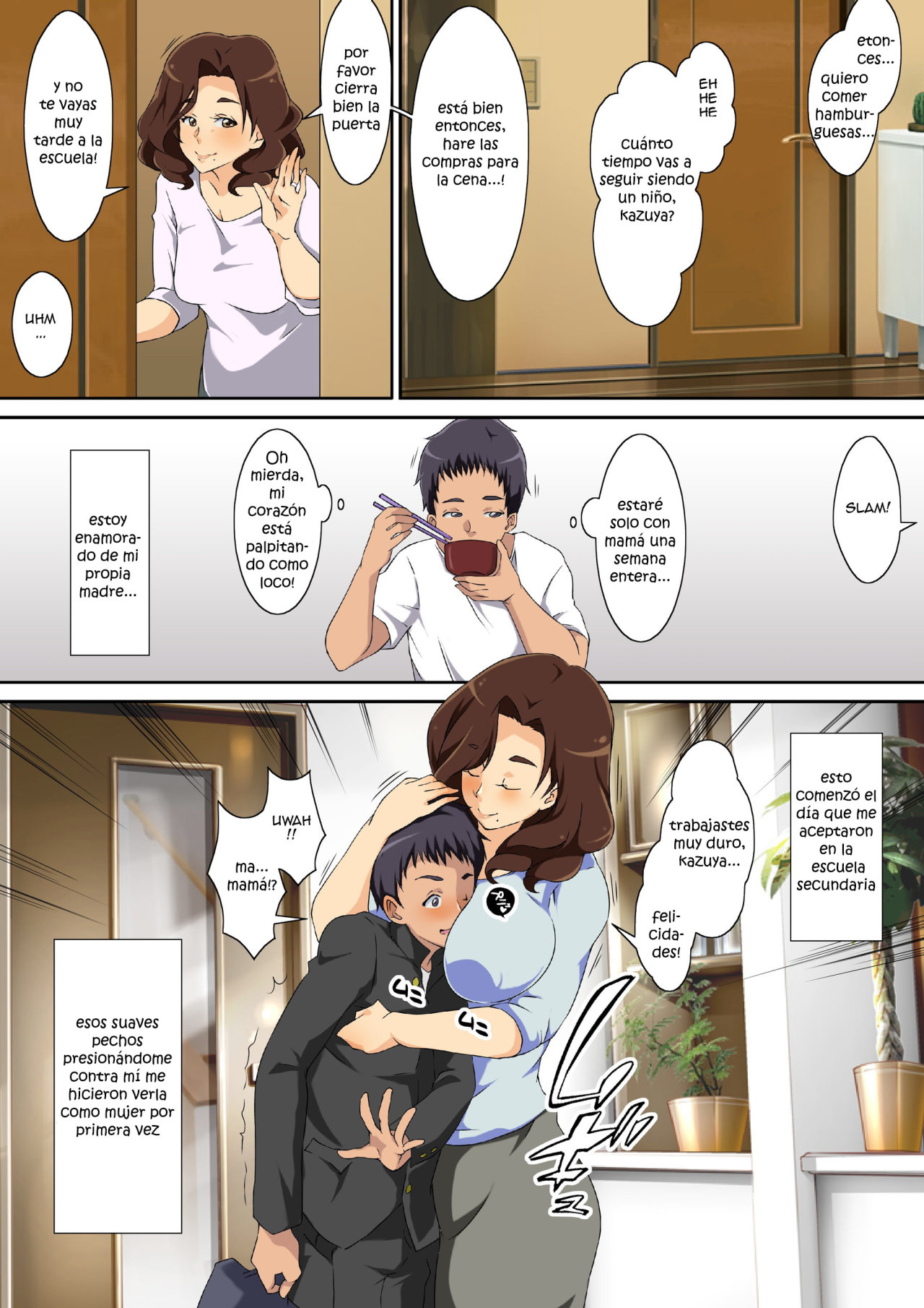 Kaa-san ni Ore no Chinpo Ataetara Yokkyuu Fuman datta Rashiku Chou Dohentai ni Henbou page 4 full