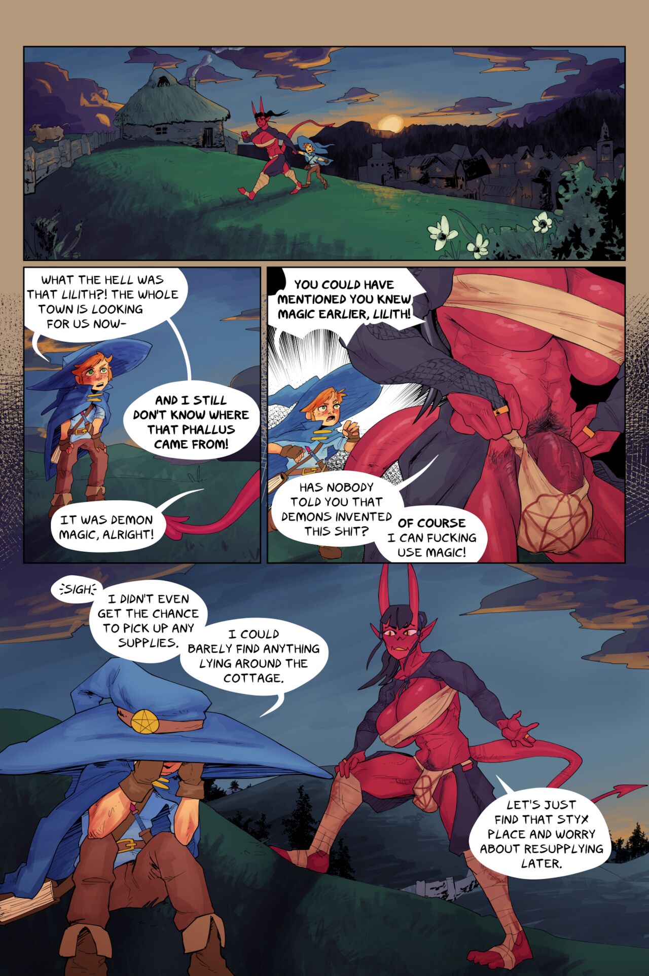 A Boy and His Familiar, Chapter 3 page 4 full
