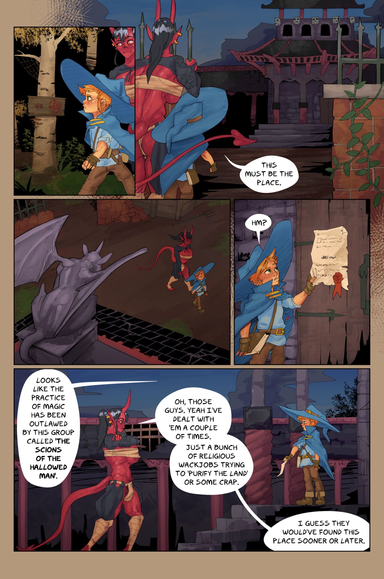 A Boy and His Familiar, Chapter 3 page 5 full