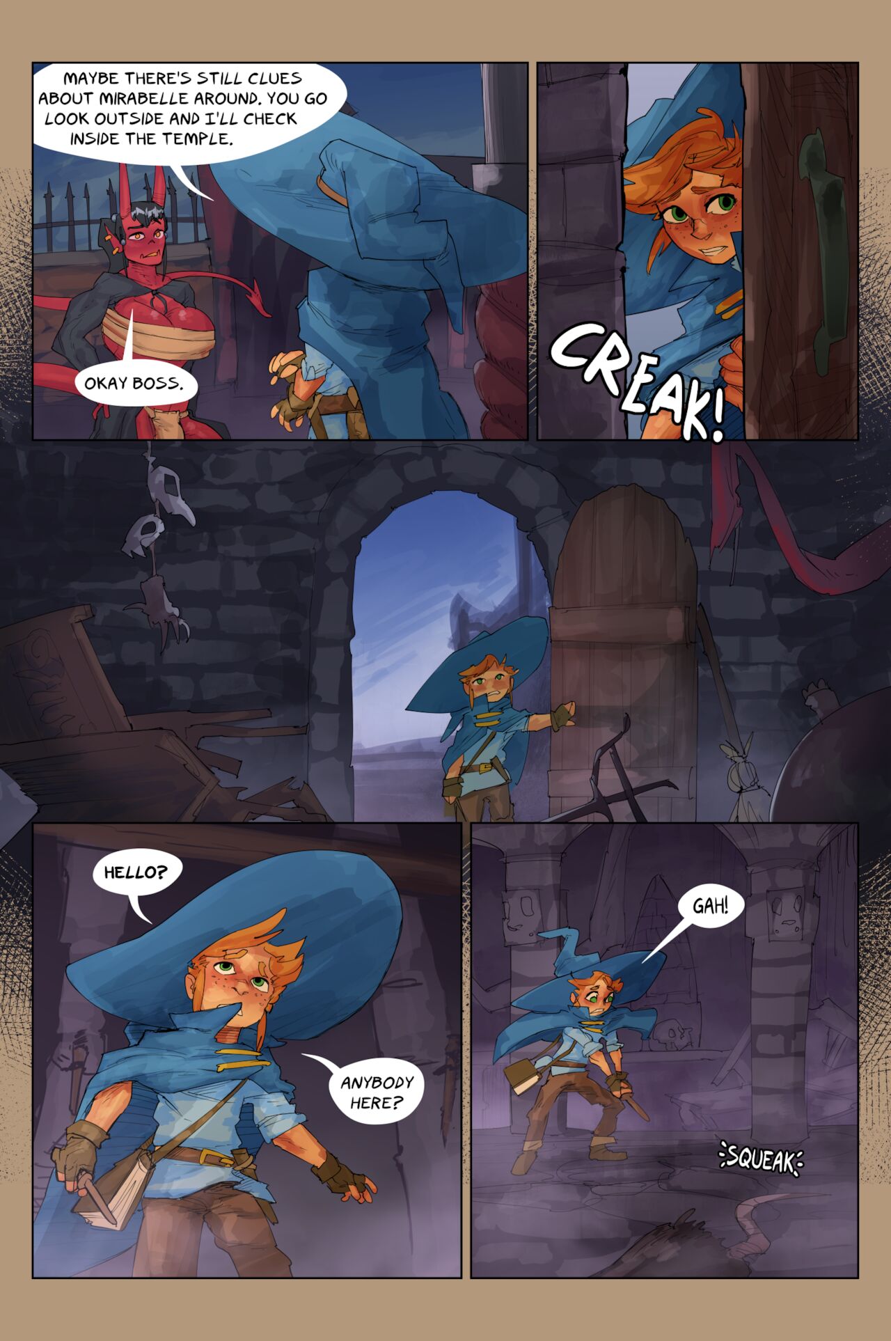 A Boy and His Familiar, Chapter 3 page 6 full