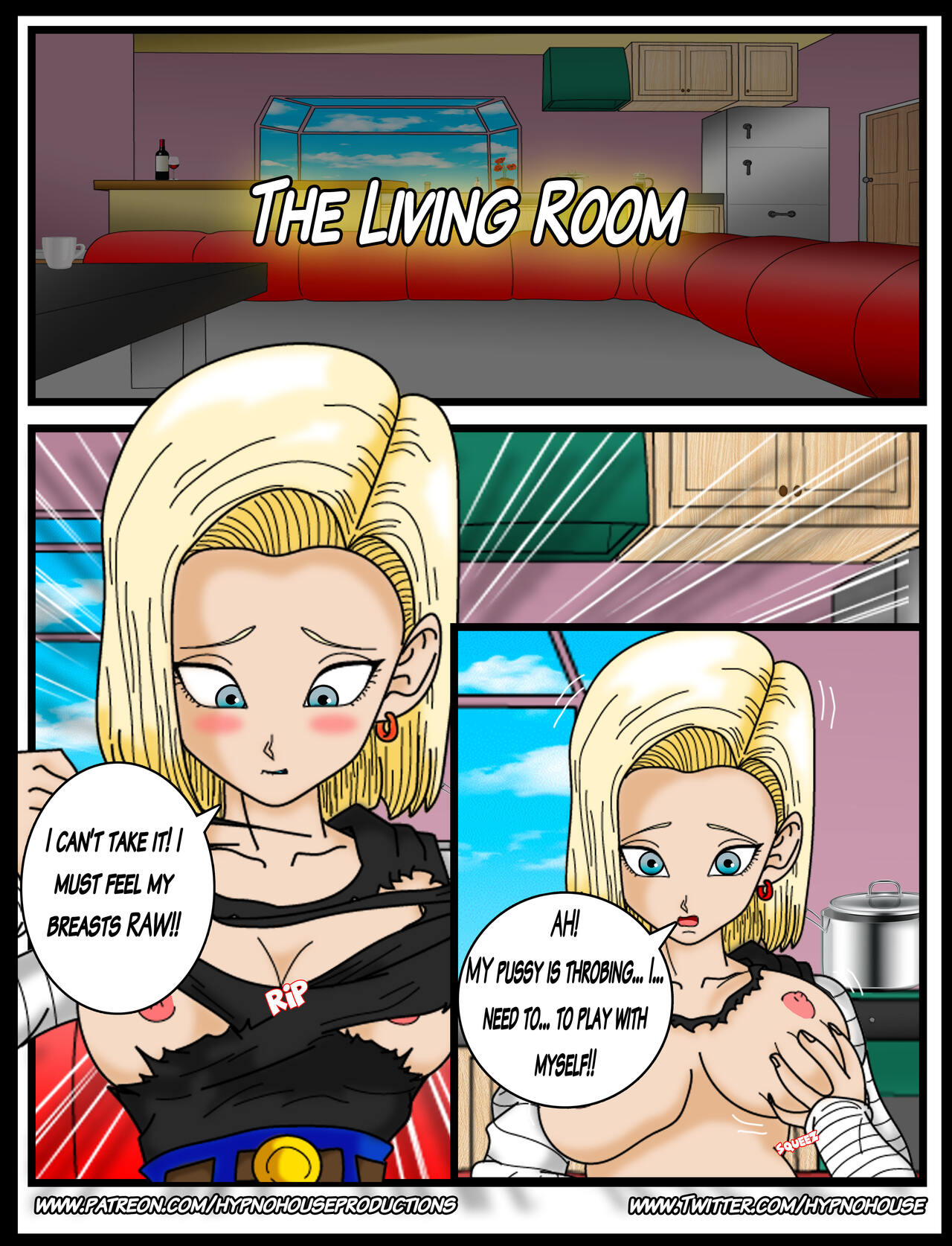 Double Feature Android 18 & Bulma is Yours! page 10 full