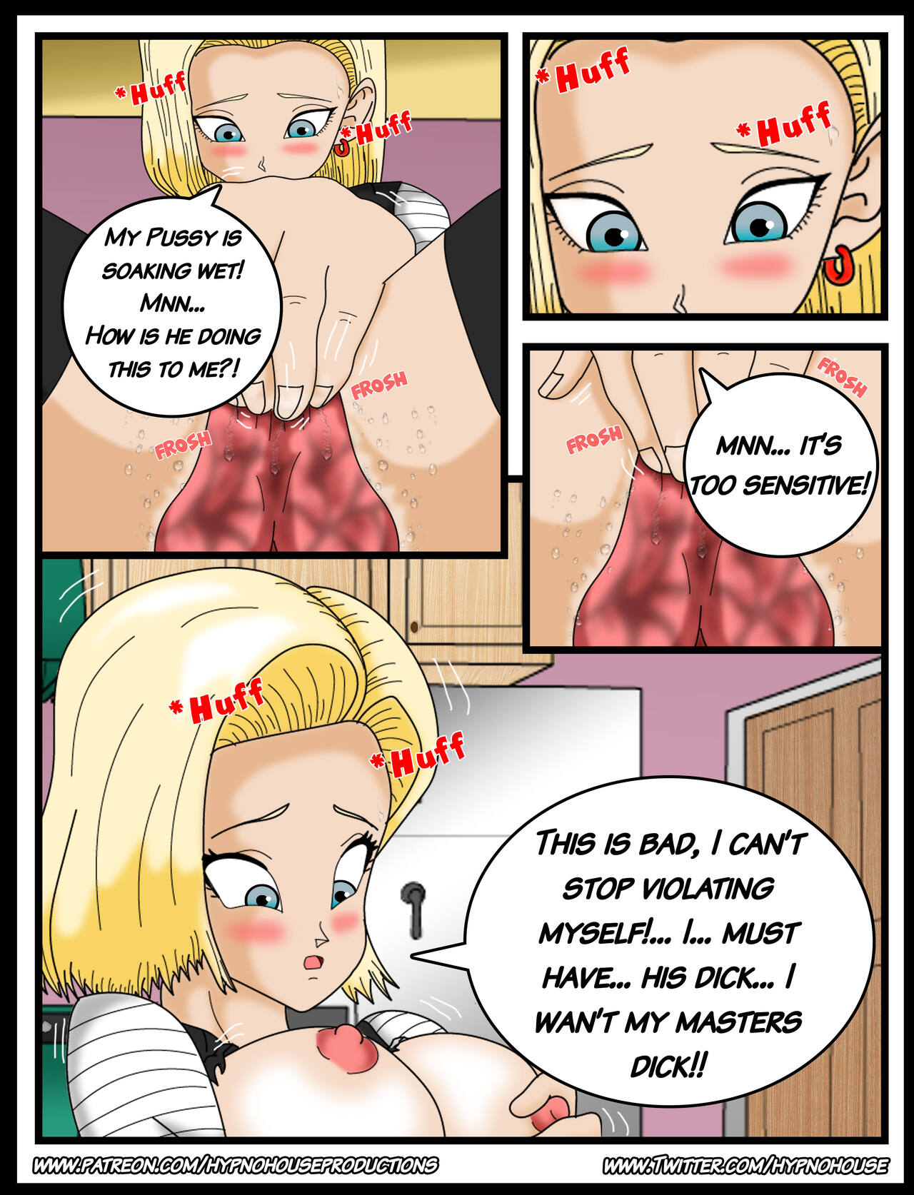 Double Feature Android 18 & Bulma is Yours! page 11 full